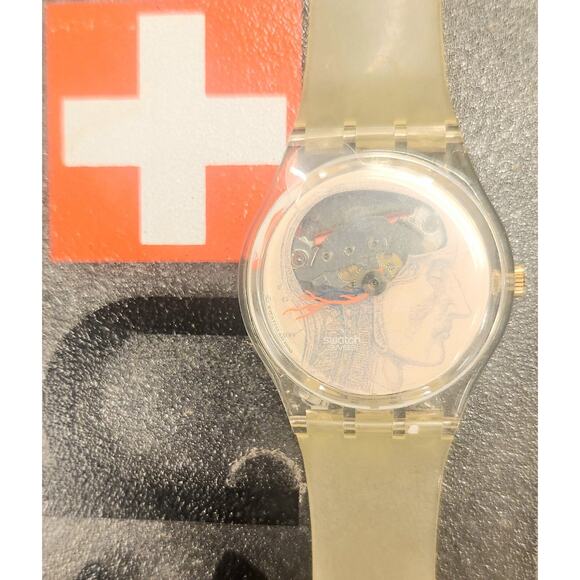 Swatch Artpack4 Watch Set with the TICKING BRAIN GK247 by Jo Whaley - Picture 6 of 16